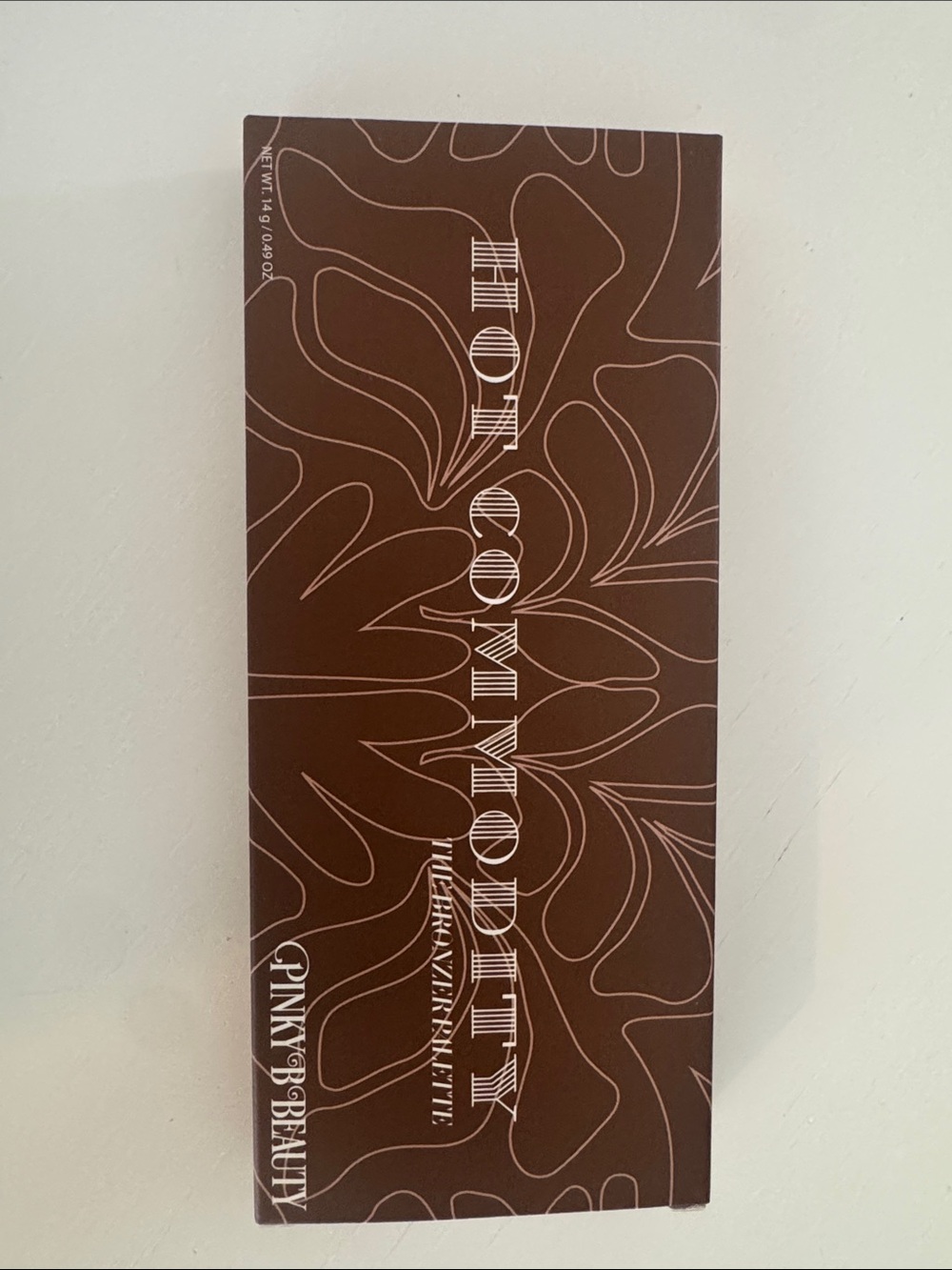 Holo Commodity Pinky & Beauty Eyeshadow Palette - Brown Graphic Case